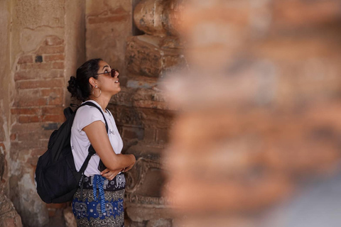 Desde Bangkok: Excursión vespertina por la Serenidad de Ayutthaya y paseo en barco2 Días 1 Noche