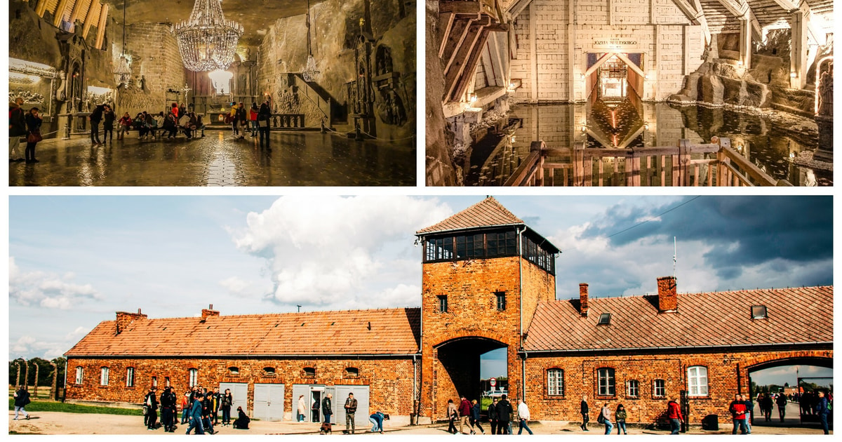 From Krakow: Auschwitz, Wieliczka Salt Mine & Pickup Options | GetYourGuide