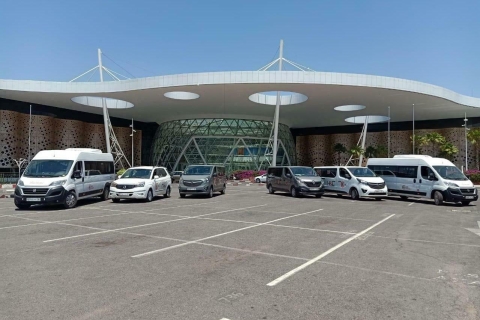 Marrakech: Privater Transfer zum/ab Flughafen Marrakesch RAKVom Flughafen nach Marrakesch