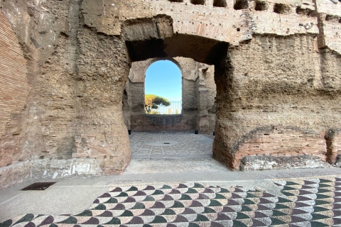 Rome: Caracalla Baths Express Small-Group or Private Tour Small-Group Tour in Spanish