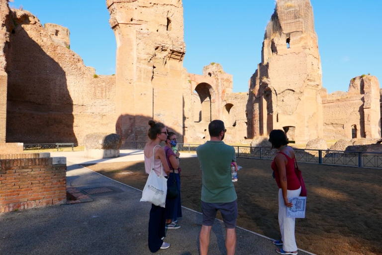 Rome: visite express en petit groupe ou privée des thermes de CaracallaVisite en petit groupe en allemand