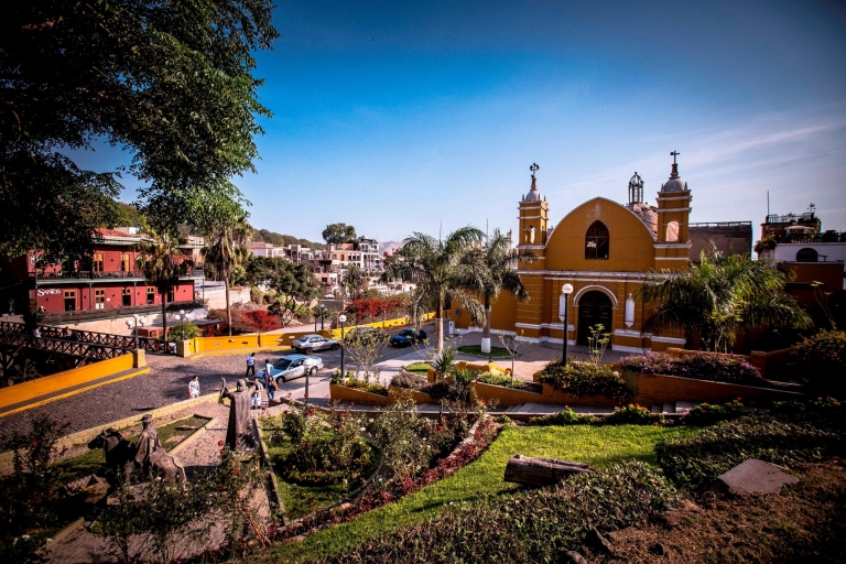 Lima: Ruiny Pachacamac i półdniowa wycieczka z przewodnikiem po Barranco