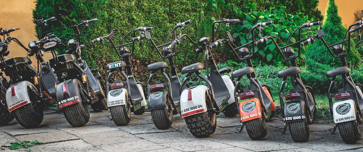 electric scooter tour krakow