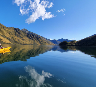 Stand up paddleboarding in Queenstown