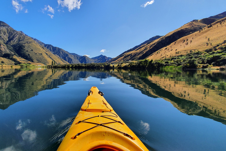 Queenstown: Experiencia en Kayak o SUP en el Lago MokeViaje en coche de Queenstown a Moke Lake