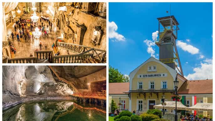 depuis cracovie visite guidée de la mine de sel wieliczka