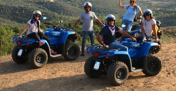 Cagliari: Quad Adventure Experience from Domus de Maria