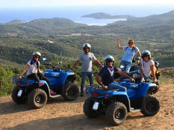 Cagliari: Quad Adventure Experience from Chia
