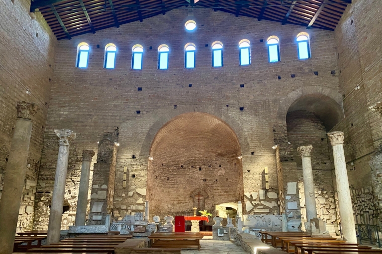 Rome: visite semi-privée des catacombes et du métro de Saint-ClémentVisite en petit groupe en espagnol