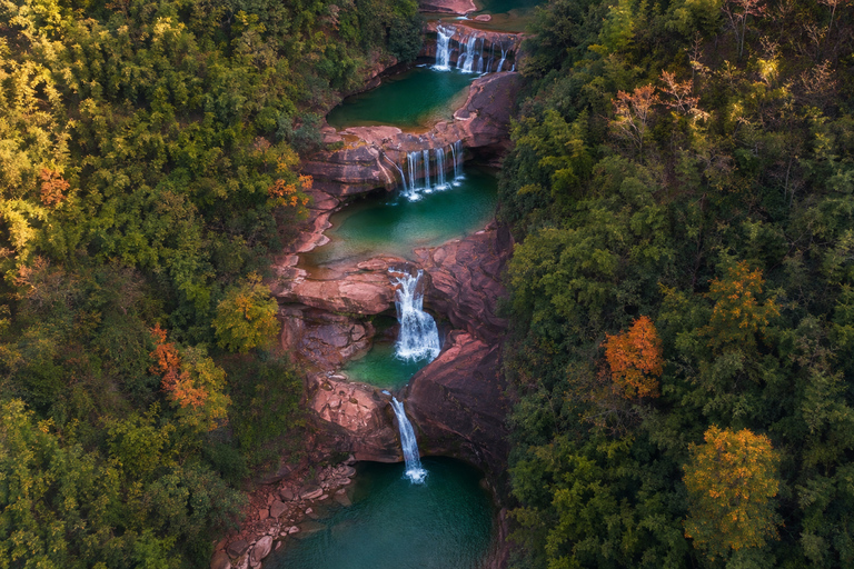 Guizhou: Sidonggou Scenic Area Waterfall Tickets Sidonggou Scenic Area: Admission + Round-Trip Shuttle