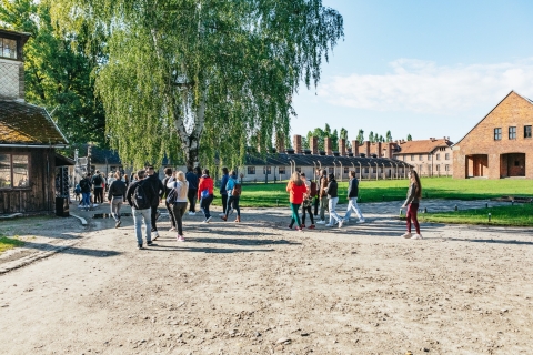 Vanuit Krakau: Auschwitz-Birkenau rondleiding en ophaalmogelijkhedenTour in het Italiaans met gedeelde hotel-ophaalservice