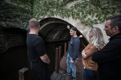 Praag: astronomische klok & Charles Bridge Underground Tour