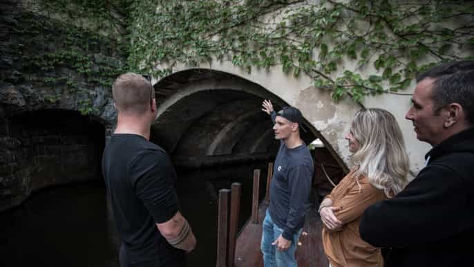 prague astronomical clock charles bridge underground tour