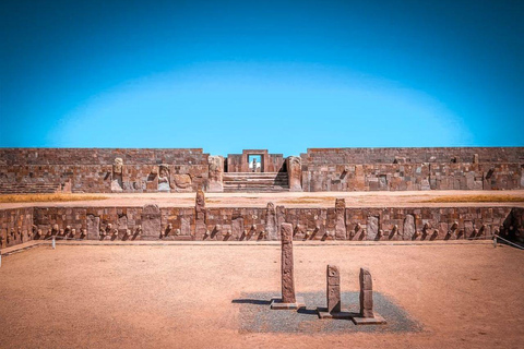 Tiwanaku: Titicacasee und Isla del Sol – geführte TourTiwanaku: Geführte Tour zum Titicacasee und zur Isla del Sol