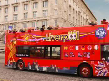 Liverpool: Open-Top Sightseeing Hop-On Hop-Off-buss rundtur