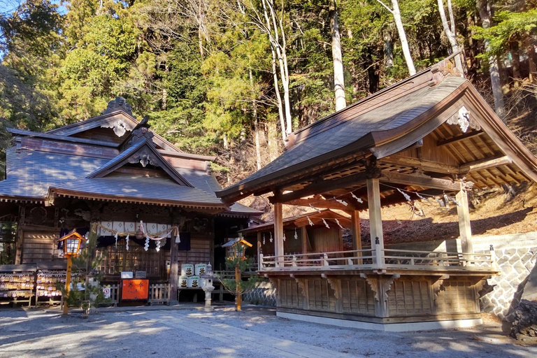 Journée d'excursion autour du mont Fuji et du lac KawaguchiVisite avec prise en charge au monument "LOVE" de Shinjuku