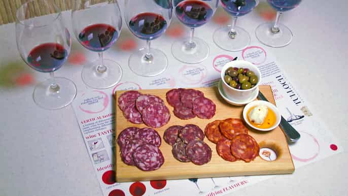 hunter valley tasting of 6 shiraz vintages at tulloch wines