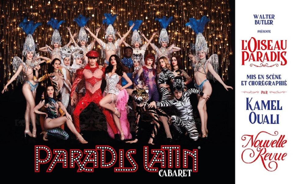 Paris : soirée au cabaret Paradis Latin et dîner