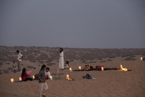 Agadir: Sunset Sandboarding Adventure, Canyon Tour & Dinner