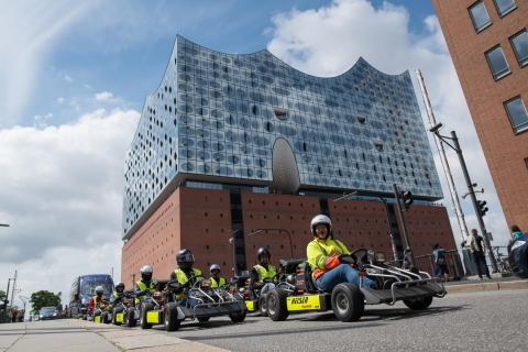 Hamburg: Panoramic Streetkart TourHamburg: 3h City Tour