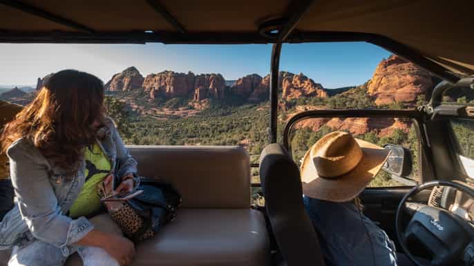 sedona mogollon rim run offroad jeep tour