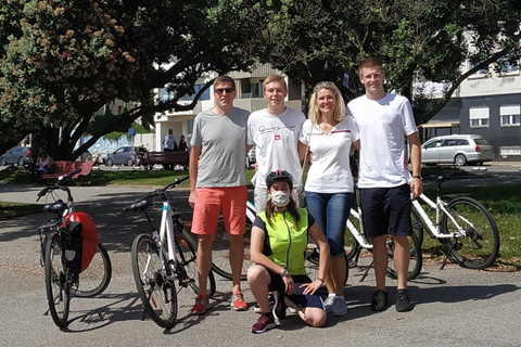 Porto centro y paseo en bicicleta por la ciudadTour eléctrico en Oporto