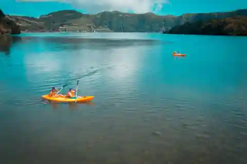 Sete Cidades: Kajak- und Fahrradabenteuer