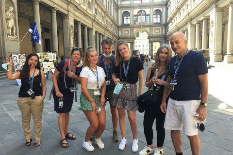 Florence: City Walking Tour and Uffizi Gallery Visit Tour in English