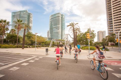 バルセロナ：自転車ツアー