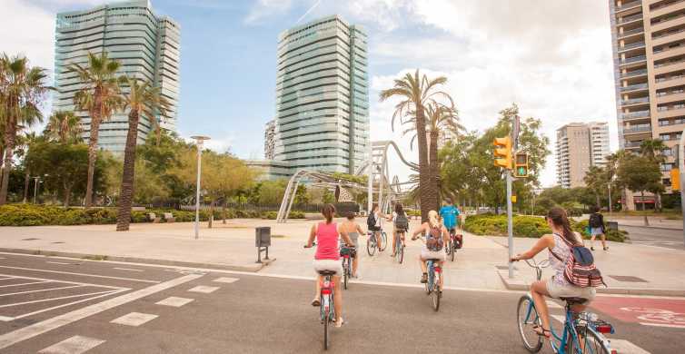 Barcelona: City Sights Highlight Bike Tour