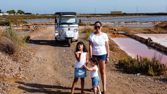 de tavira tour de tuk tuk para cabanas e vila cacela velha