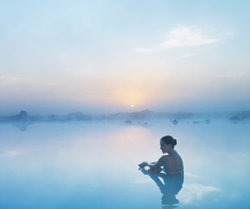 Blue Lagoon: Entry Ticket with Drink, Towel, and Mud Mask