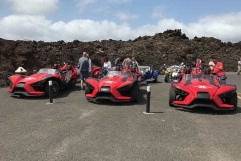 Lanzarote: 3-stündige geführte Roadster-Tour mit 3 Rädern