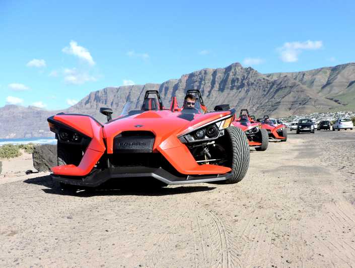 Lanzarote: 3-Hour Guided 3-Wheeled Roadster Tour