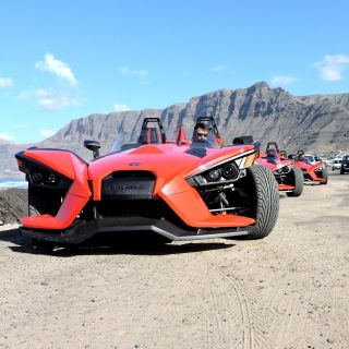 Lanzarote: tour guidato di 3 ore in Roadster a 3 ruote
