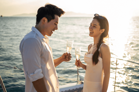 Dia: Day & Sunset Cruise with Menu by Greece's Top 100 Chef