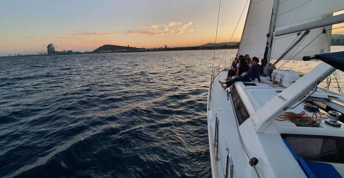barcelona sunset boat cruise