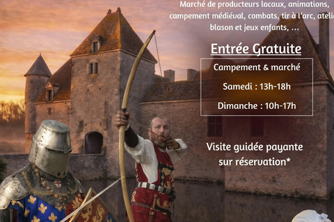 Medieval Tours of the Château de Buranlure in Boulleret (Berry, France)