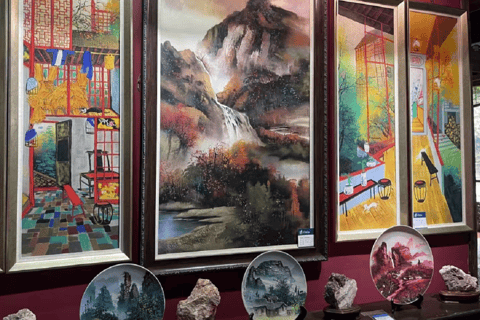 Zhangjiajie: Private Tour of Glass Bridge and Tujia Culture Glass Bridge and Tujia Brocade Private Guided Tour