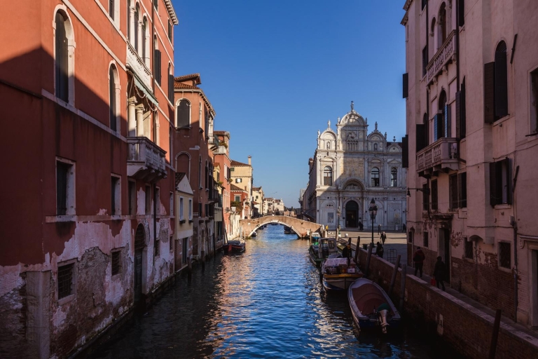 Venedig: Gondelfahrt auf dem Canal Grande und RundgangTour auf Spanisch