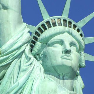 Nova Iorque: Estátua da Liberdade e Ilha Ellis c/ Balsa