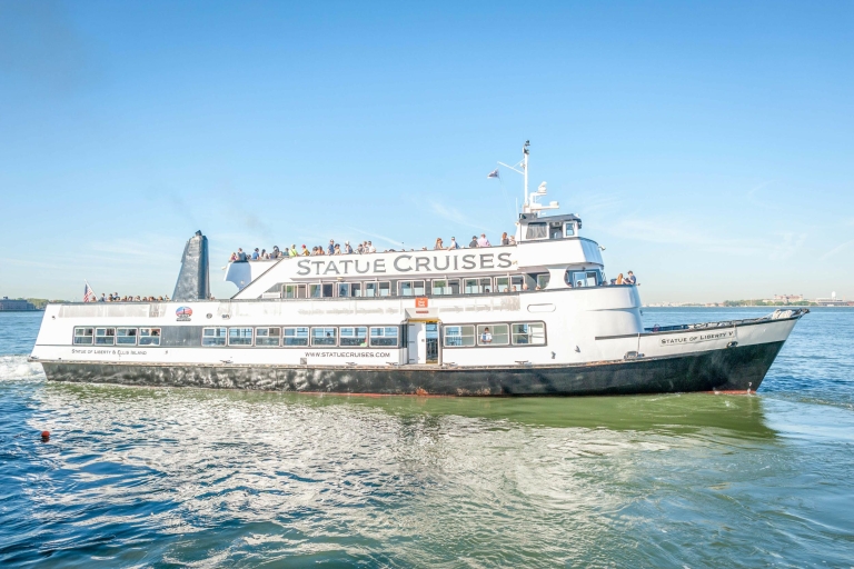 Vrijheidsbeeld en Ellis Island: ticketopties met veerbootReserveer een lijnticket vanuit New Jersey (geen toegang tot een voetstuk)