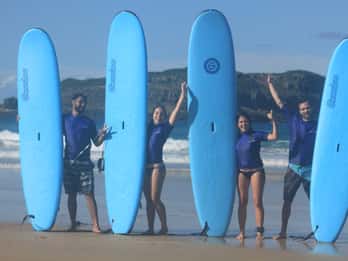 Gold Coast: 2 timmars privat surflektion med fotopaket
