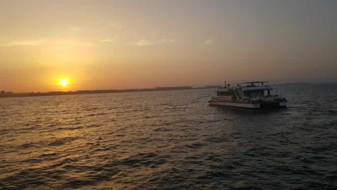 Valencia: crucero en catamarán al atardecer con cóctel
