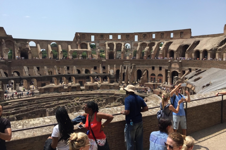 Rome: Colosseum Arena Tour met kleine groepen & Romeinse forumoptieItaliaanse groepsreis: Colosseum, Forum Romanum en Palatijn