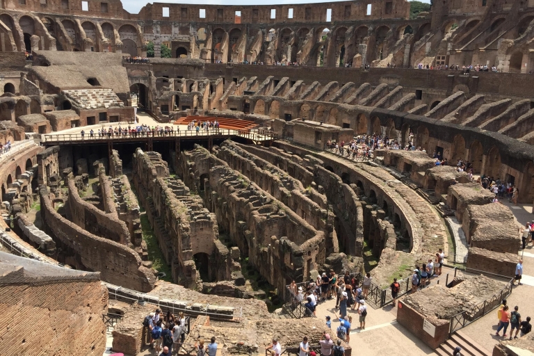 Rome: visite en petit groupe du Colisée Arena et option du forum romainVisite de groupe italien: Colisée, Forum romain et Mont Palatin
