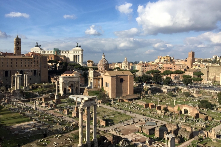 Rom: Colosseum Arena Kleingruppentour & Forum Forum OptionItalienische Gruppenreise: Kolosseum, Forum Romanum und Palatin