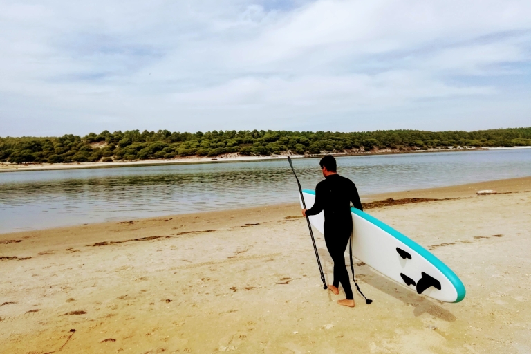 Lisboa: Stand Up Paddle Adventure en la laguna de AlbufeiraTour privado