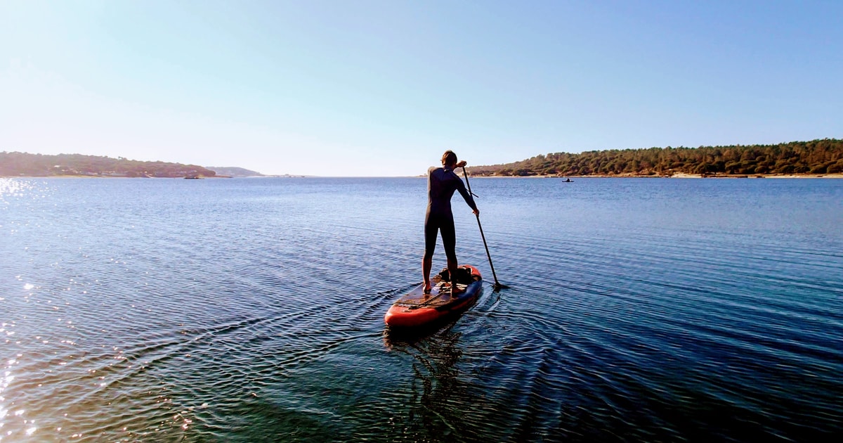 Lisbonne Aventure Stand Up Paddle à la lagune d'Albufeira GetYourGuide
