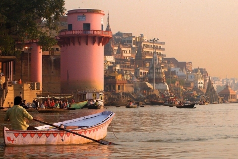 Excursión de un día a Sarnath con navegación y Ganga Aarti